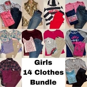 Girls 14 Clothes Bundle.
